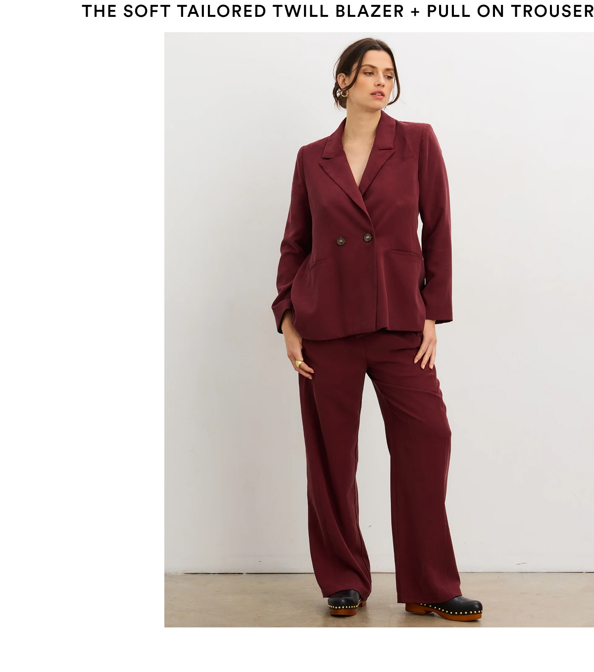 The Soft Tailored Set