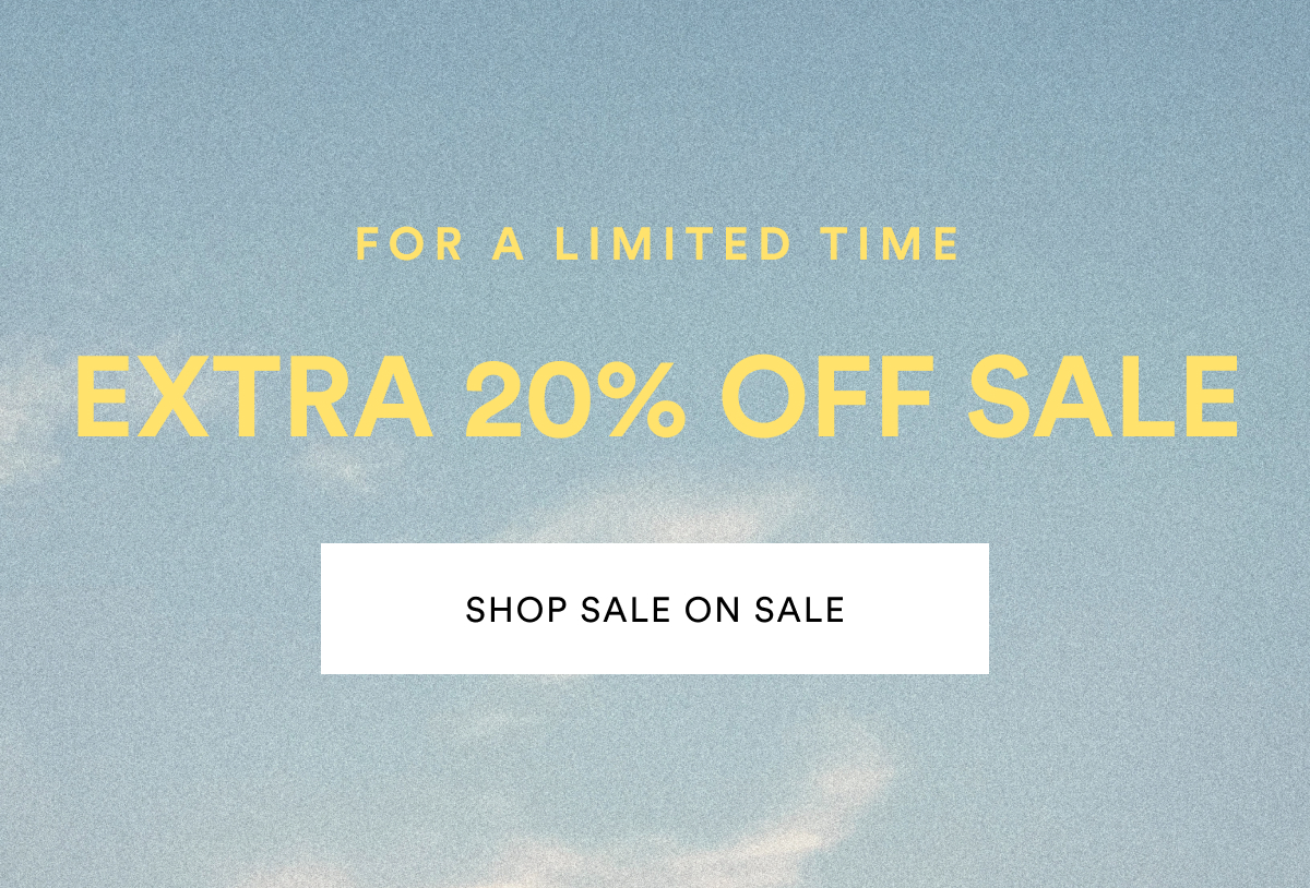 Extra 20% Off Sale