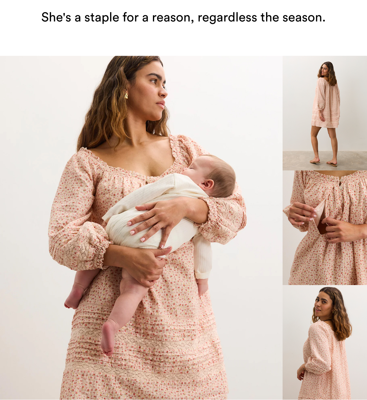 The Lottie Secret Nursing Dress