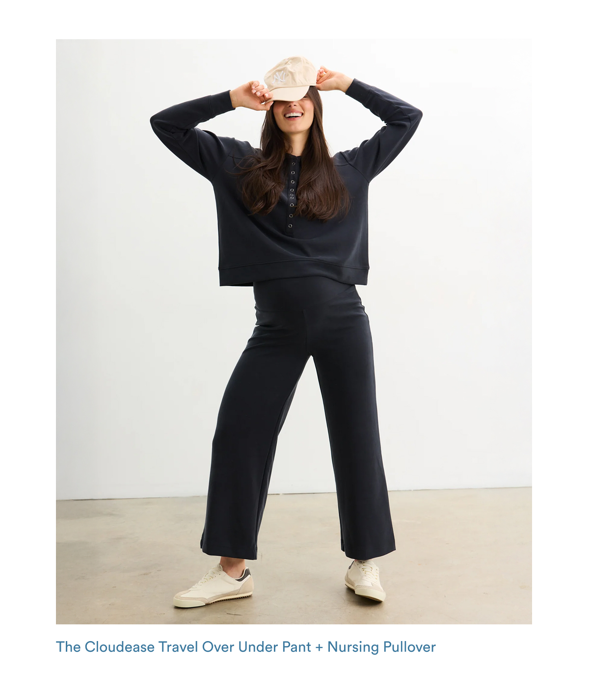 The Cloudease Travel Over Under Pant + Nursing Pullover