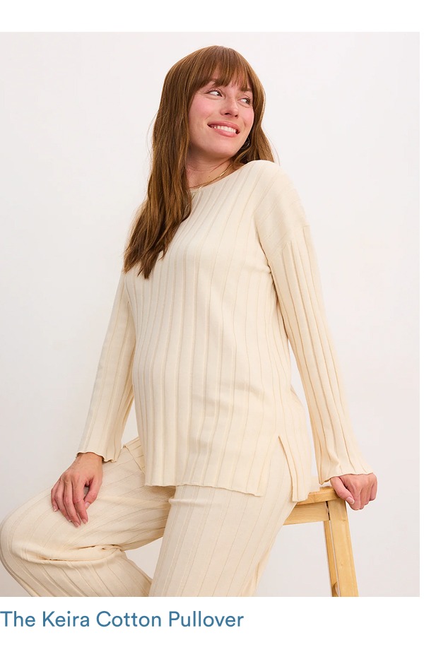 The Keira Cotton Pullover