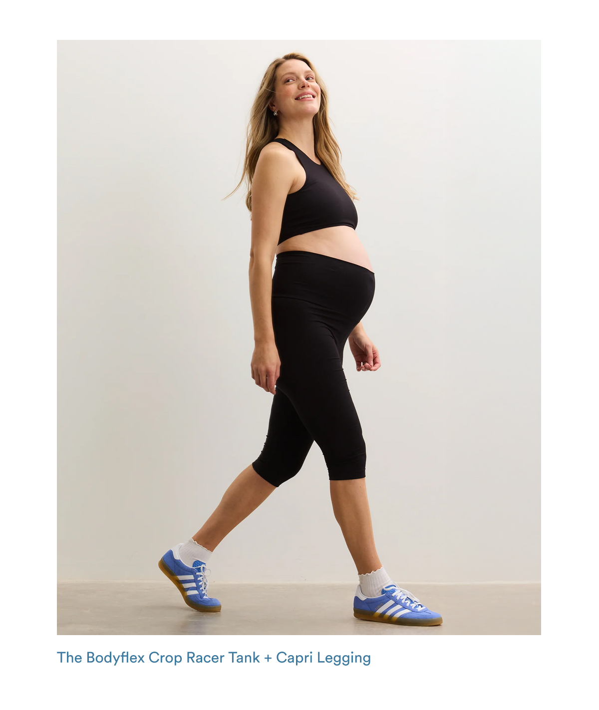 The Bodyflex Crop Racer Tank + Capri Legging