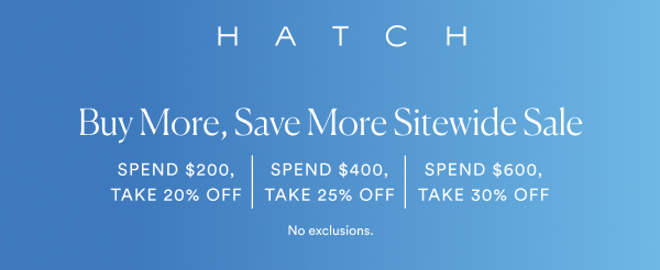 Buy More Save More Sitewide