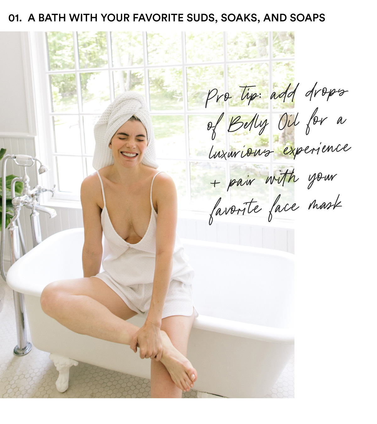 A Bath With Your Favorite Suds