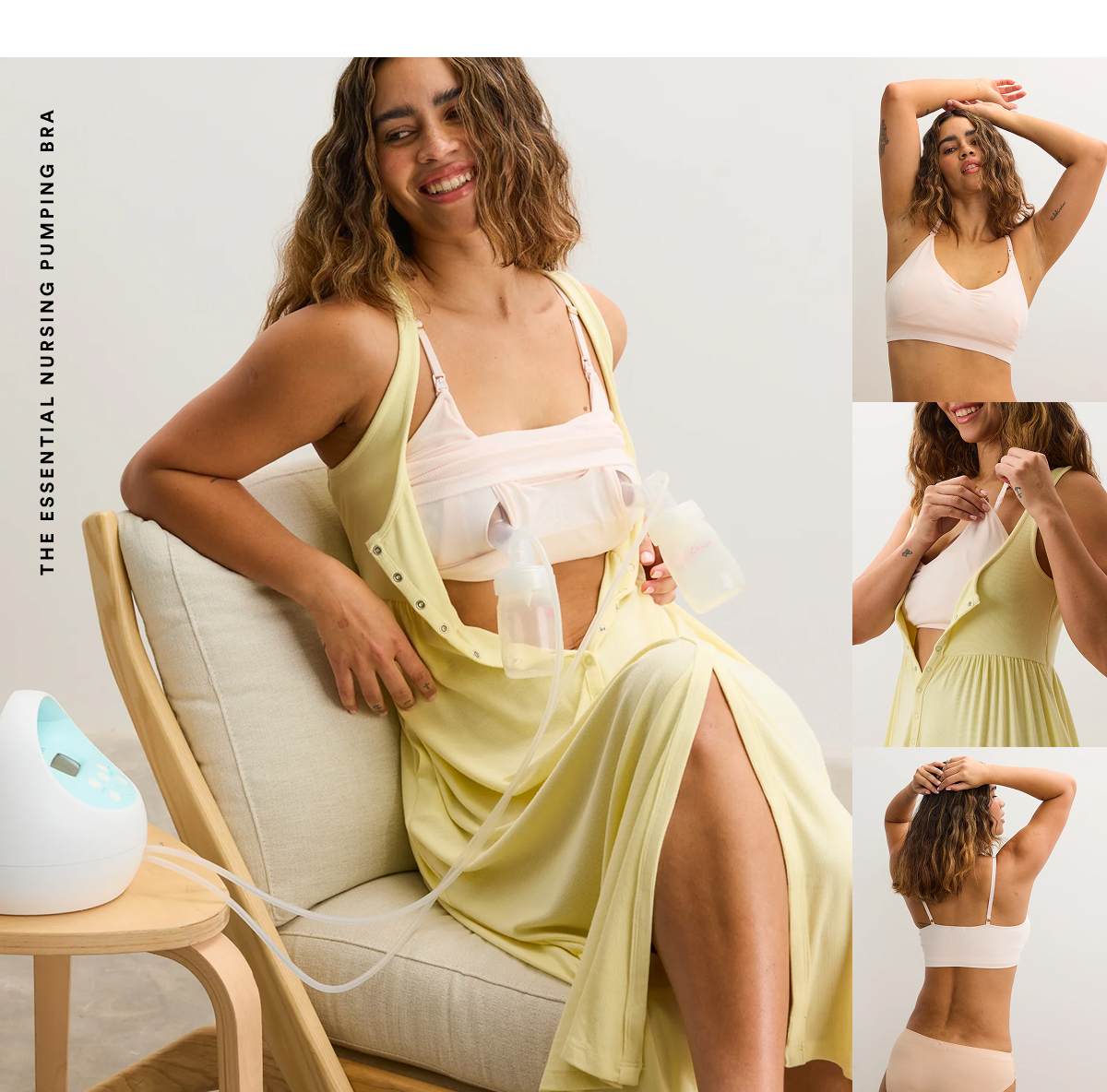 The Essential Nursing Pumping Bra