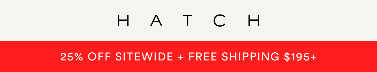 25% Off Sitewide + Free Shipping $195+