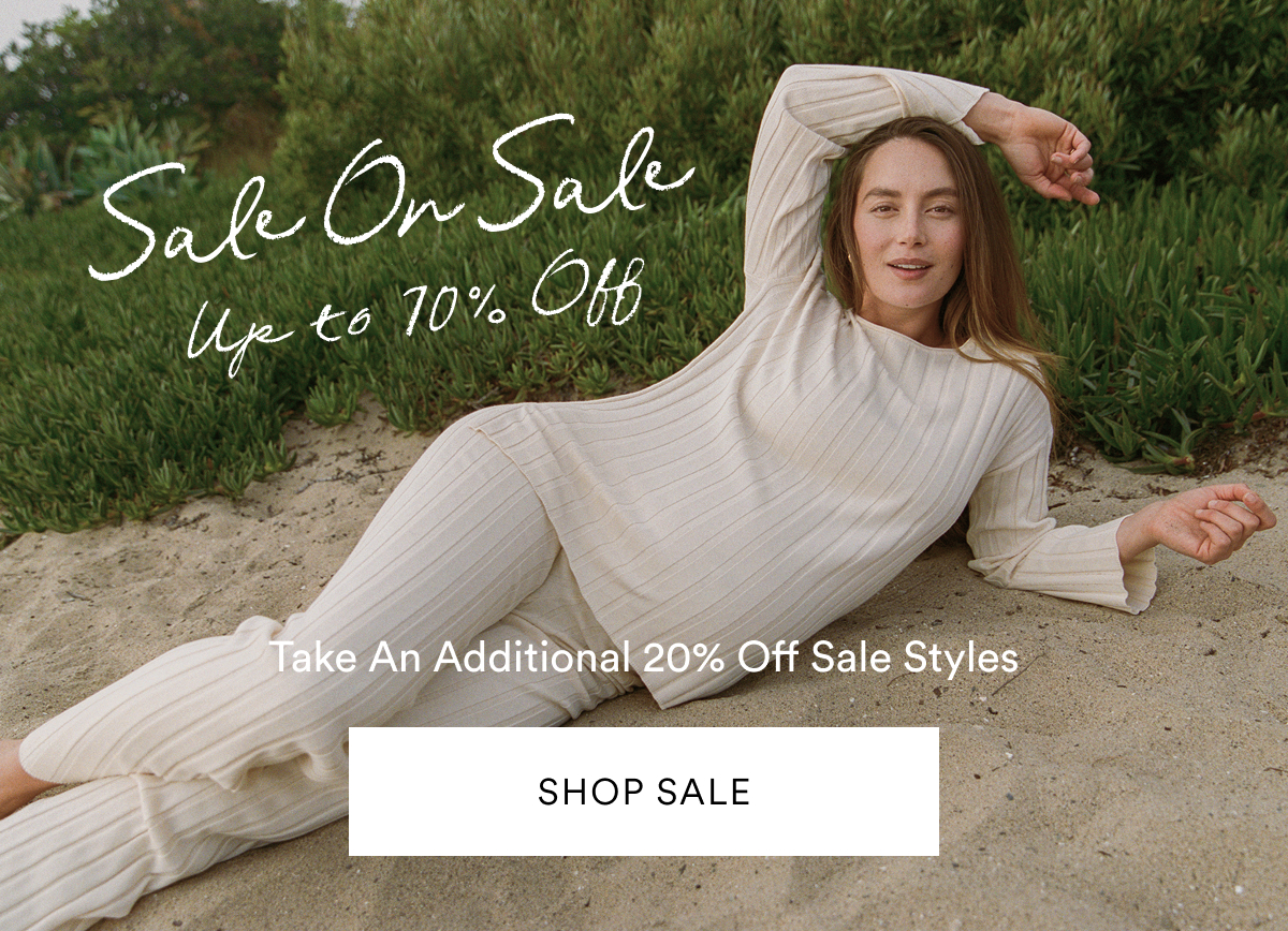 Sale on Sale Up to 70% Off