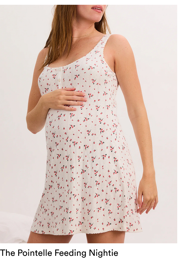 The Pointelle Feeding Nightie