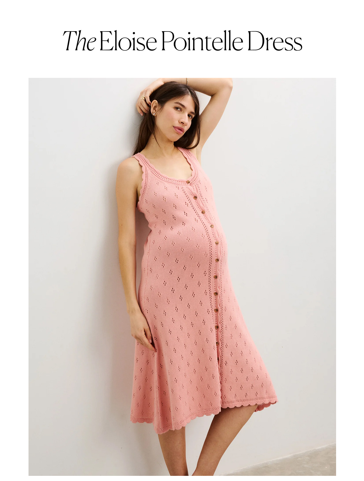 The Eloise Pointelle Dress