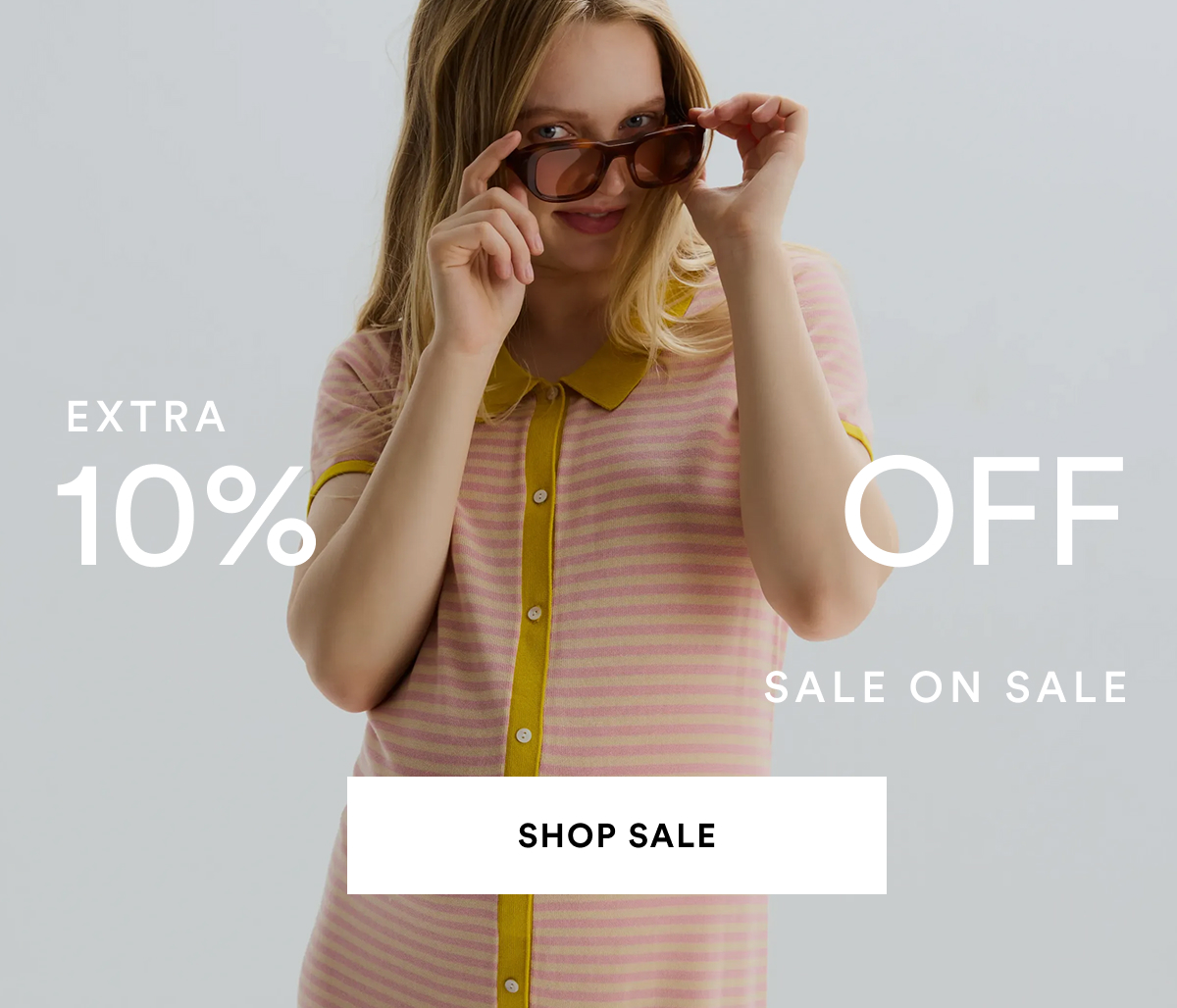 Extra 10% Off Sale on Sale