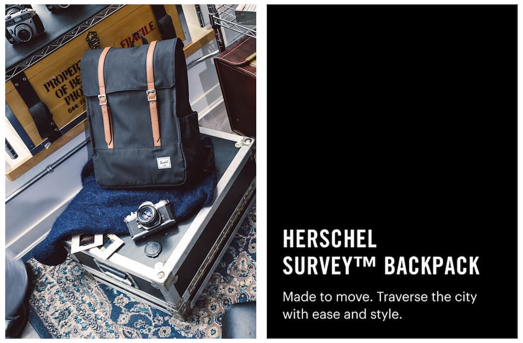 Herschel Survey Backpacl