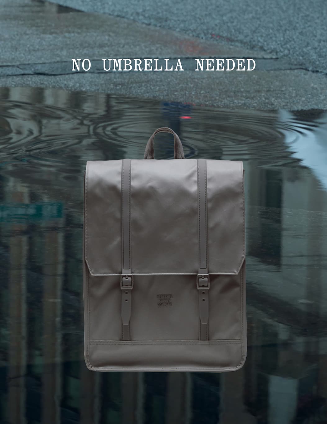 No umbrella Needed