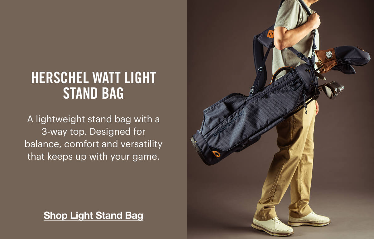 Herschel Watt Light Stand Golf Bag