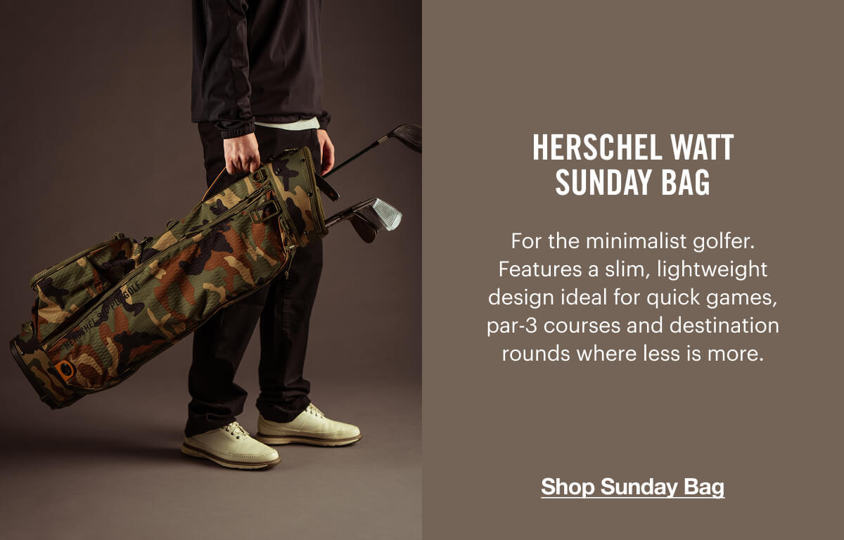 Herschel Watt Sunday Golf Bag