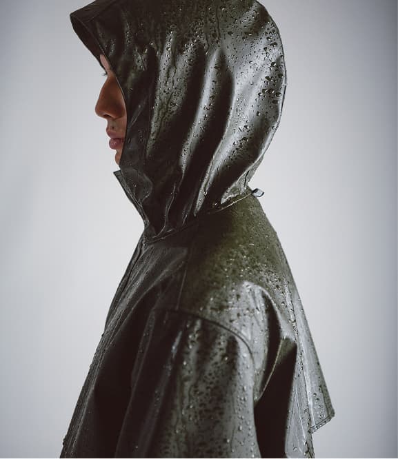 Long Classic Rain Jacket Men's