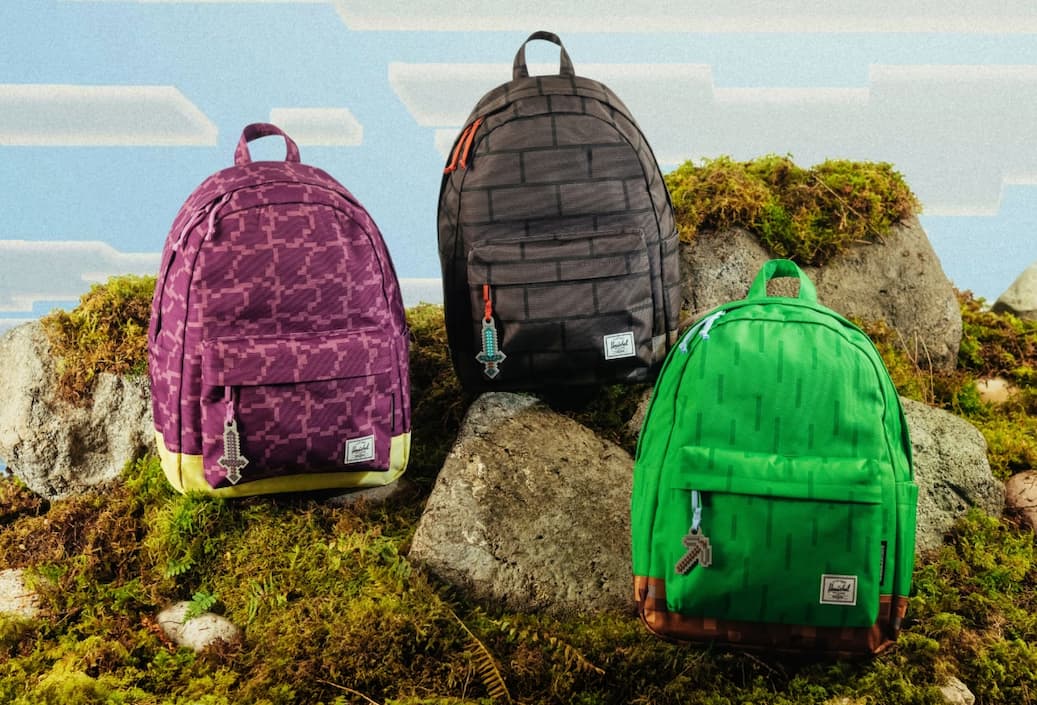Herschel x Minecraft Backpacks