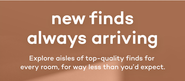 Go Finding at HomeGoods