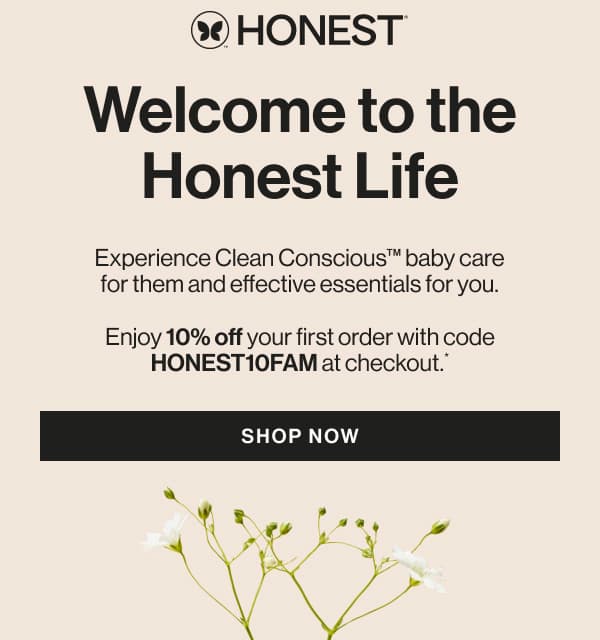 Enjoy 10% Off Sitewide | Use Code HONEST10FAM