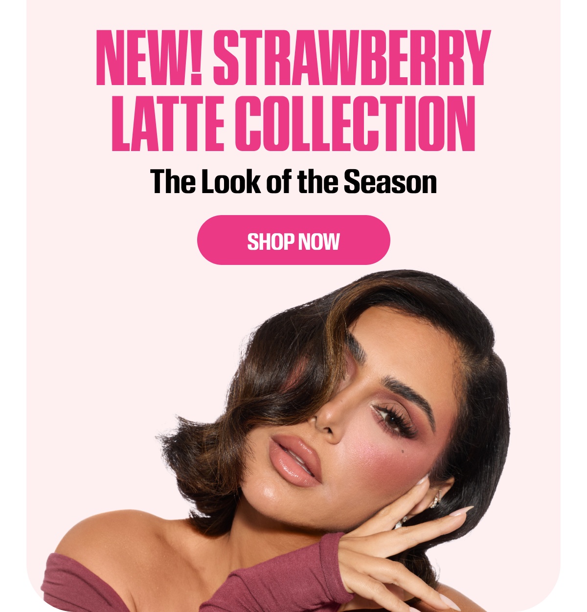 NEW! STRAWBERRY LATTE COLLECTION