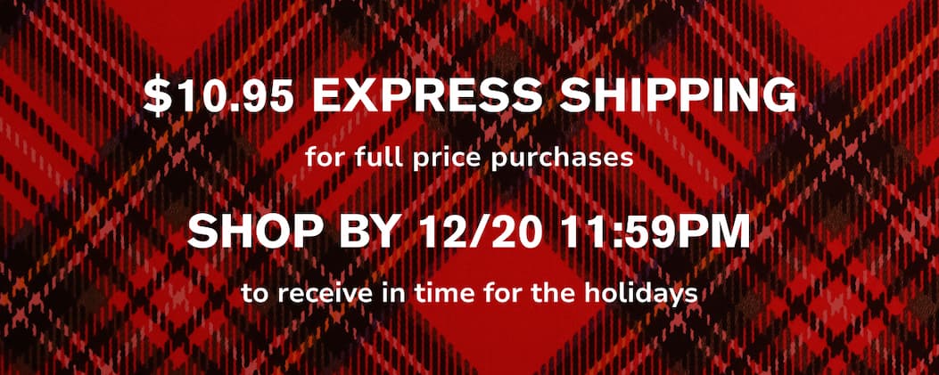 $10.95 EXPRESS SHIPPING