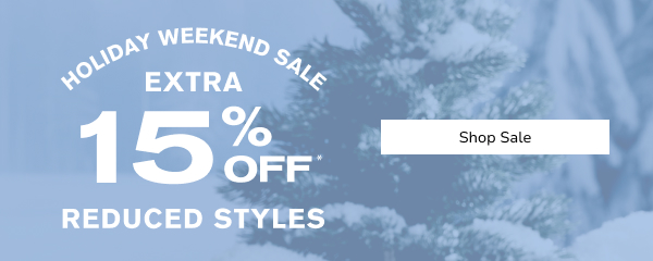 HOLIDAY WEEKEND SALE [Shop Sale]