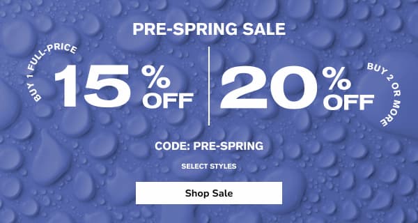 Pre-Spring Sale
