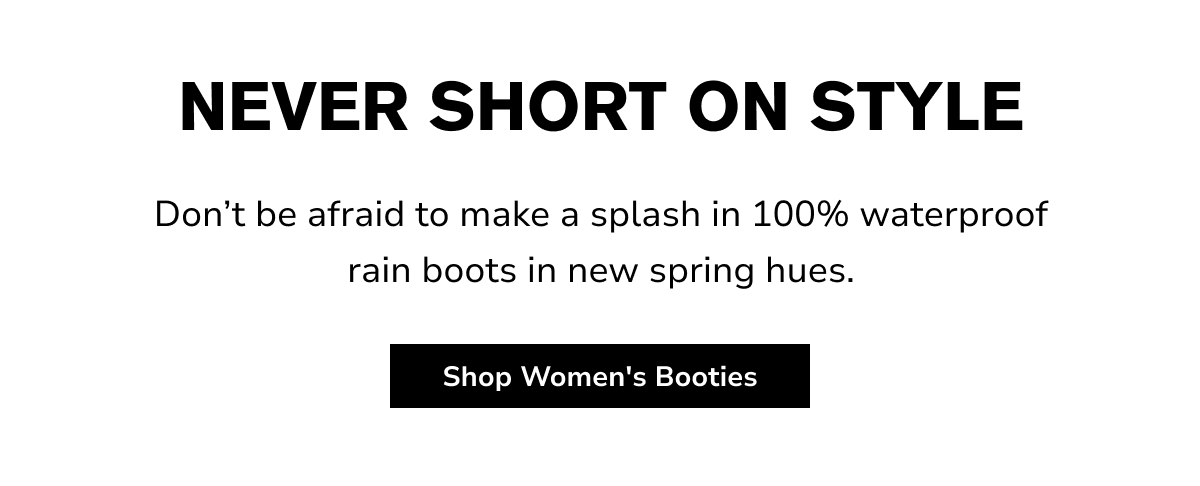 [Shop Women's Booties]