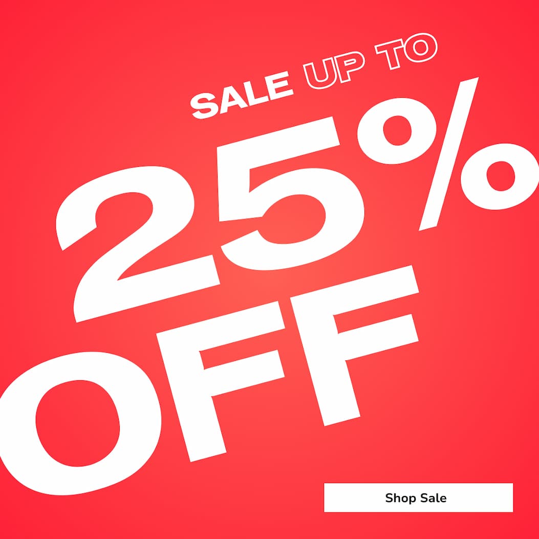 Up To 25% Off Sale