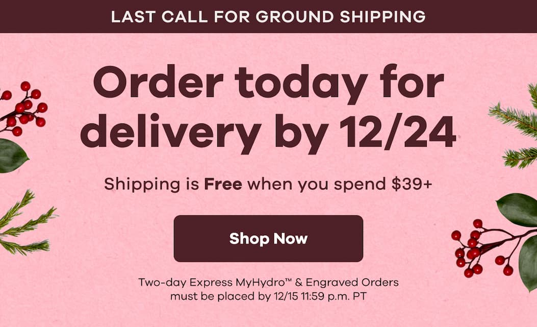 LAST CALL FOR GROUND SHIPPING. Order today for delivery by 12/24. Shipping is Free when you spend $39+. | Shop Now