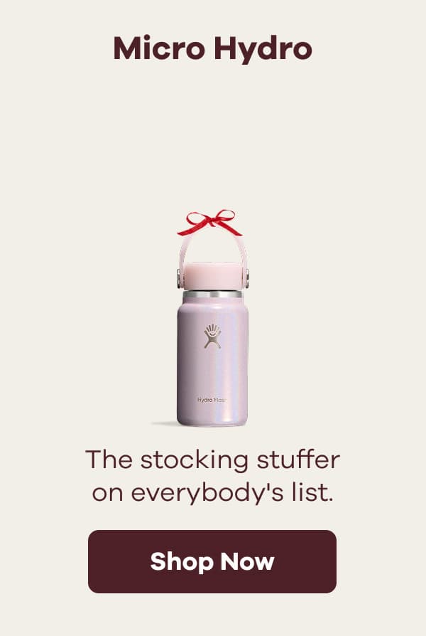 Micro Hydro. The stocking stuffer on everybody's list. | Shop Now