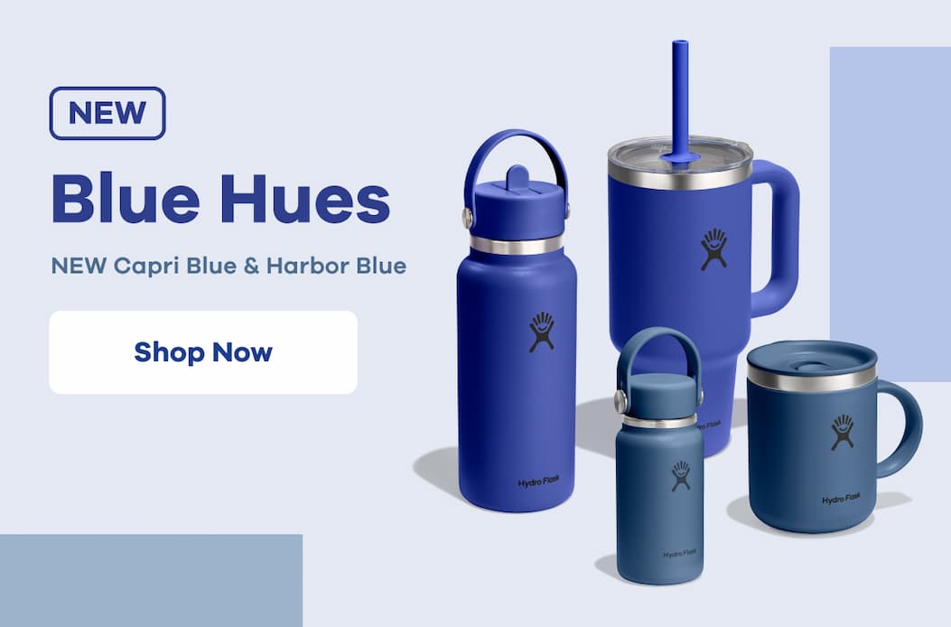 NEW Blue Hues NEW Capri Blue & Harbor Blue | Shop Now
