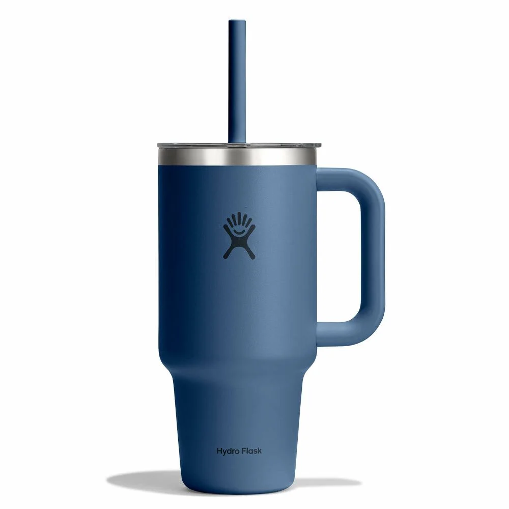 Image of 32 oz Travel Tumbler Clear Lid - Harbor Blue