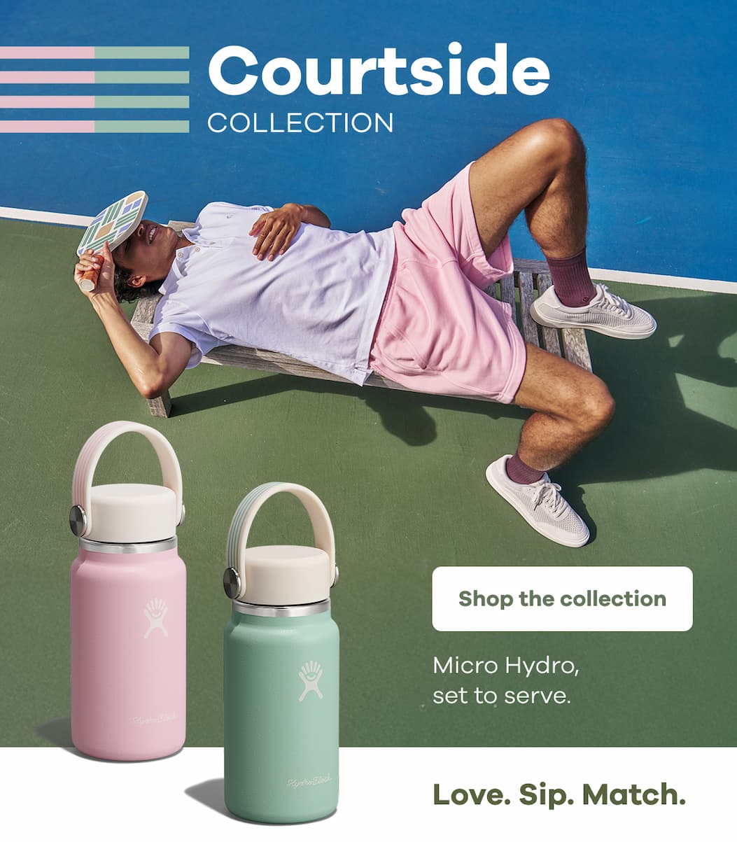 Courtside Collection. Micro Hydro, set to serve. | Shop the collection