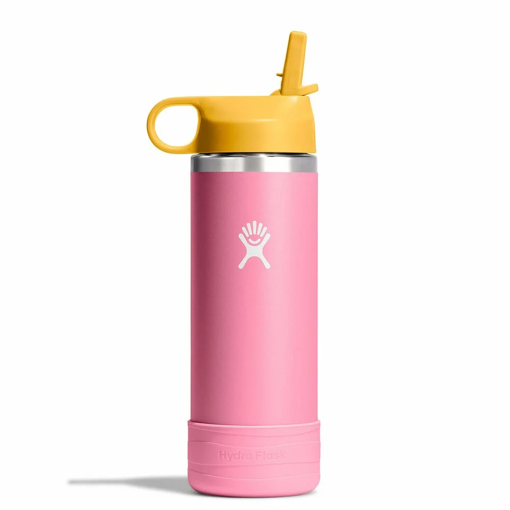Image of 18 oz Kids Wide Mouth Bottle - Dahlia