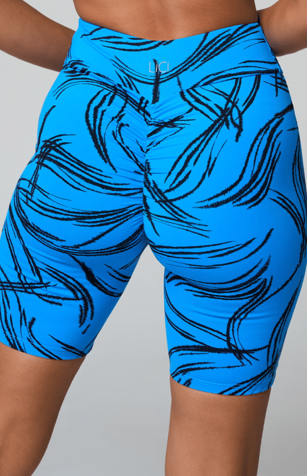 Azul High Waist Scrunch Biker Short