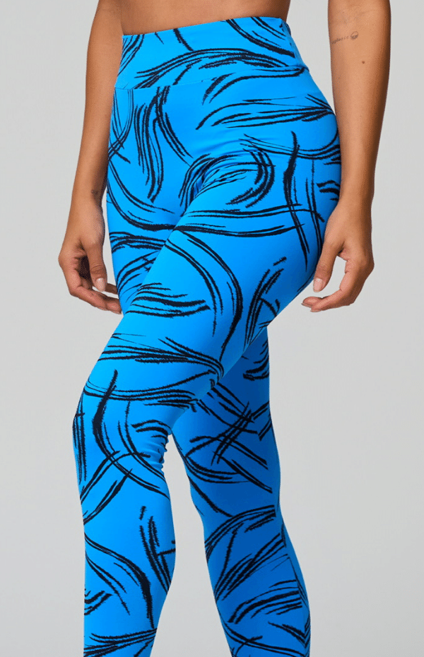 Azul High Waist Scrunch Legging