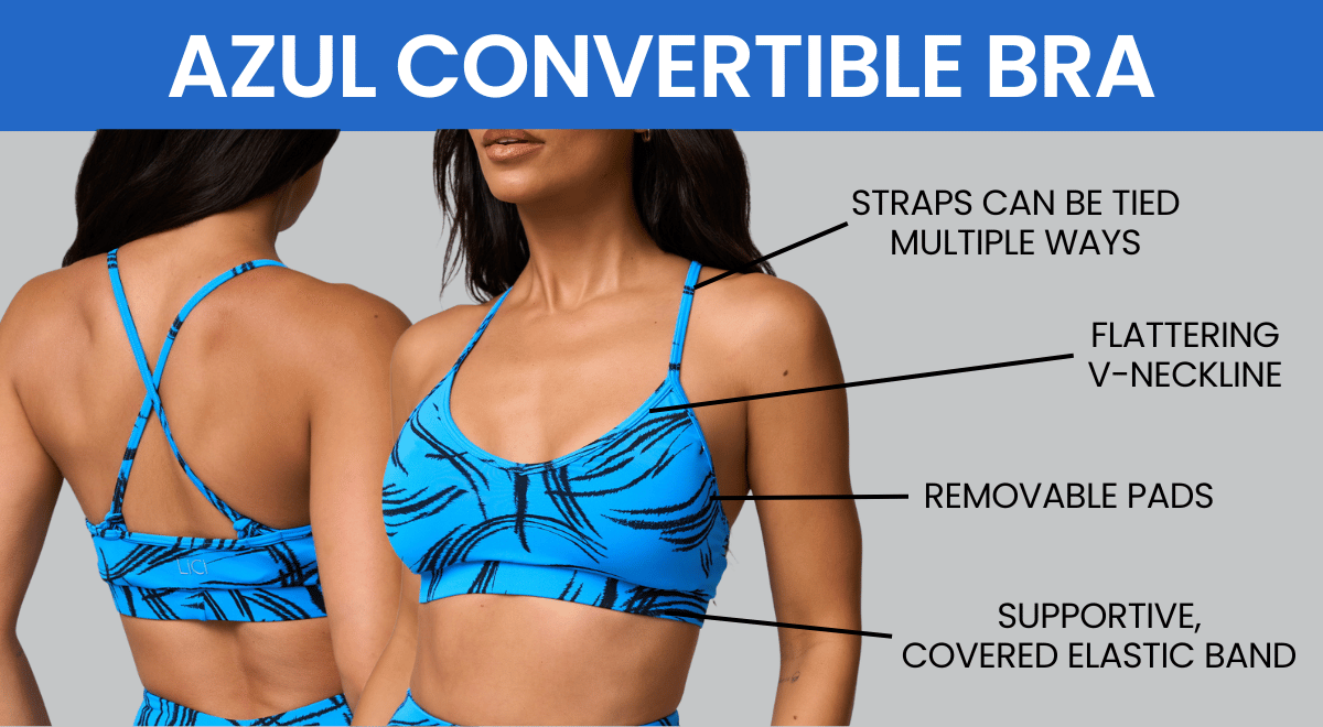 Azul Convertible Bra