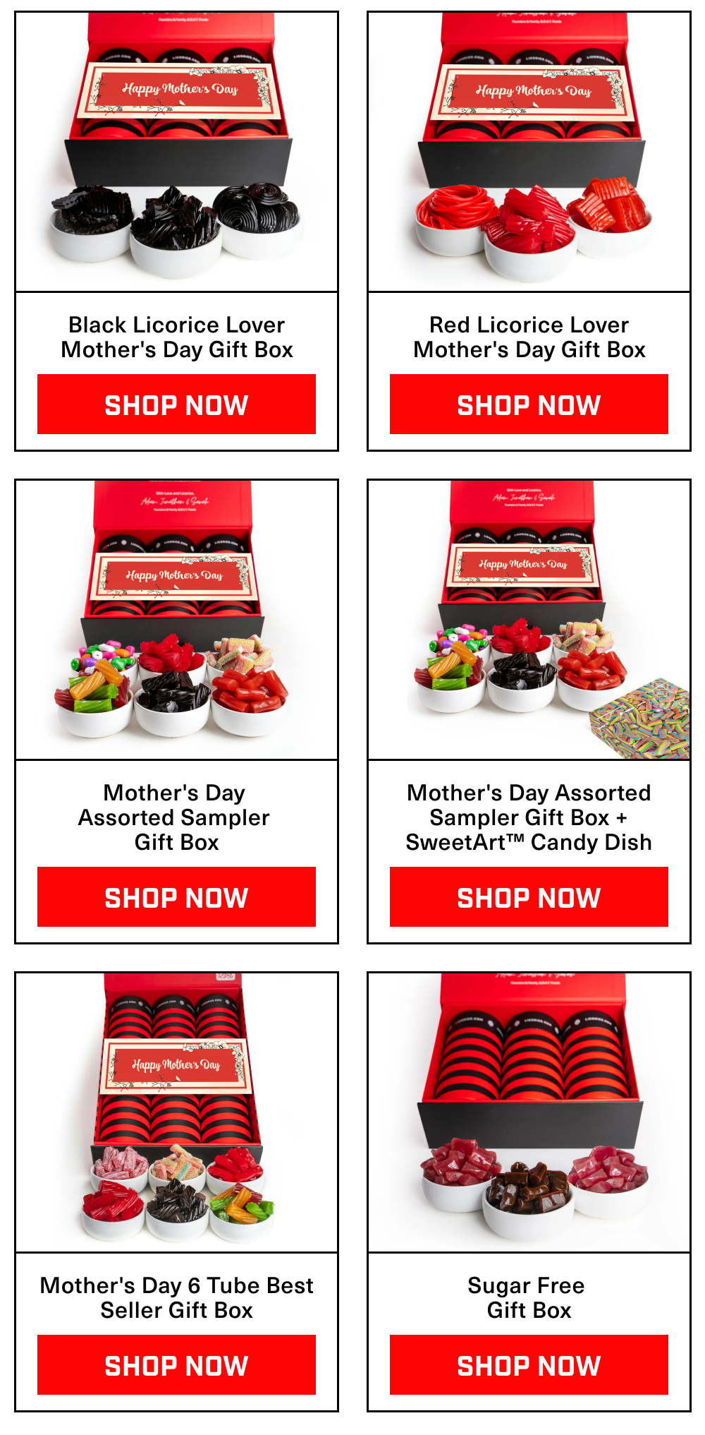 Mother's Day Licorice