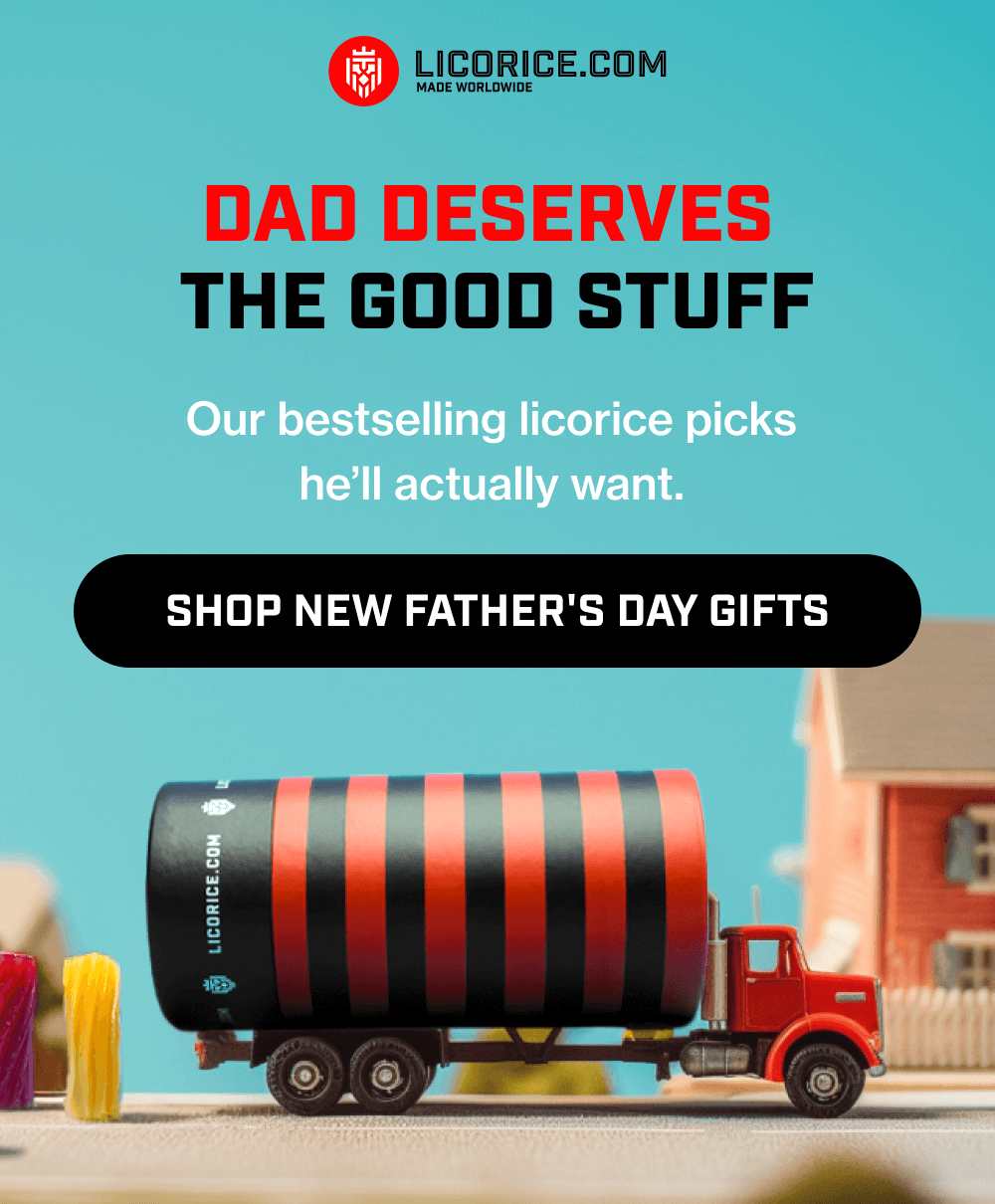 Shop Father's Day Licorice Collection