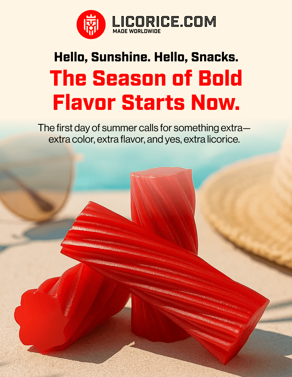 First Day of Summer is Here! Shop Licorice.com