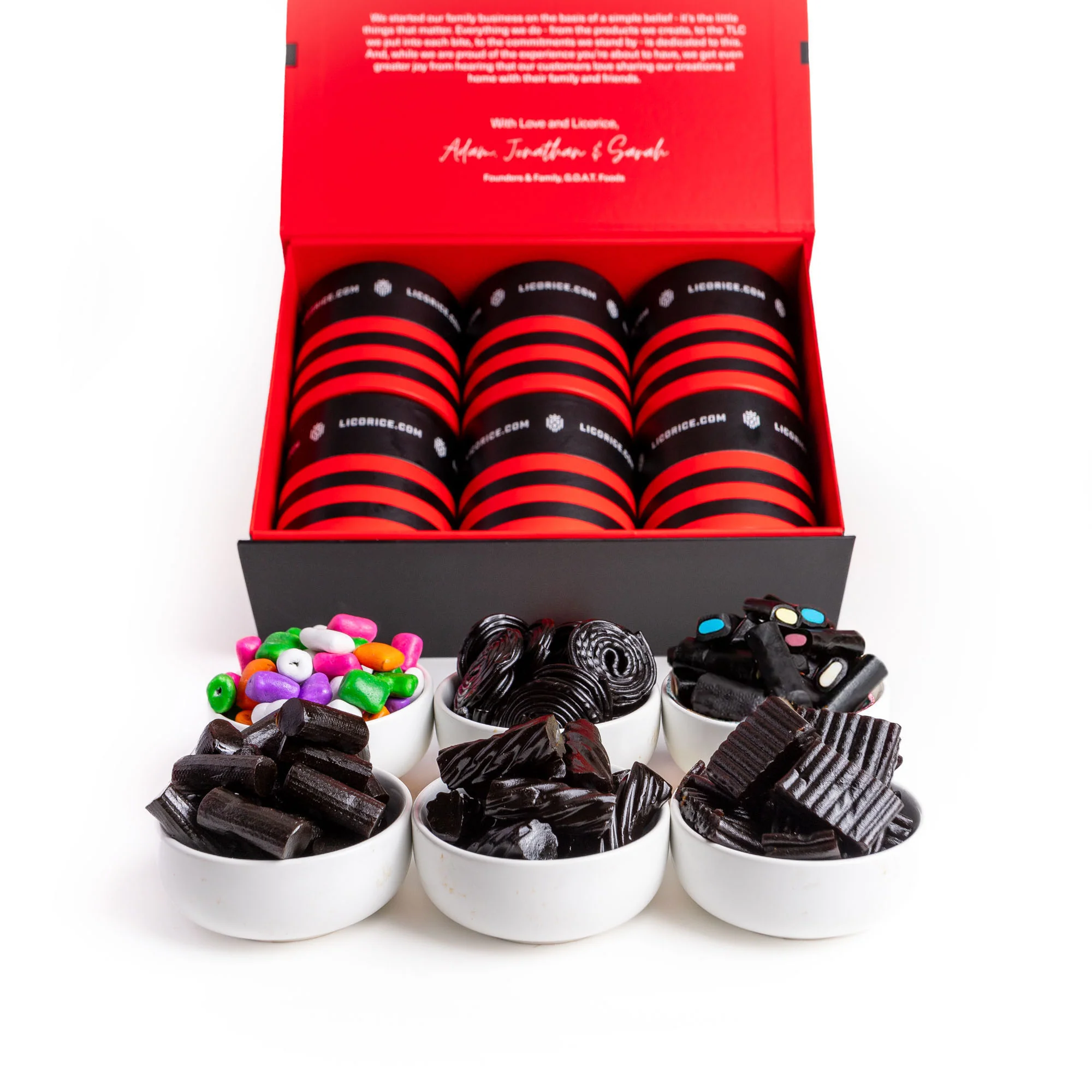 Image of Black Licorice Sampler Pack Gift Box
