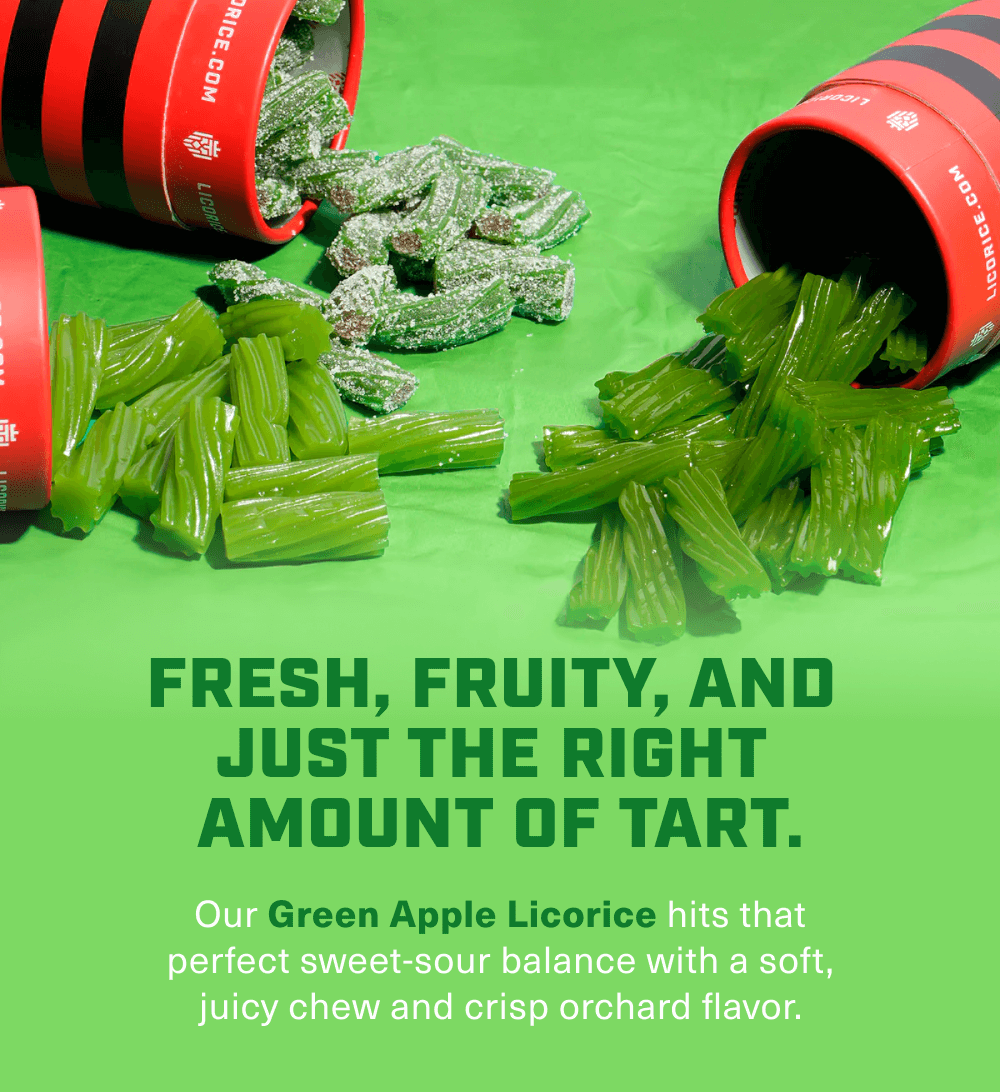 Green Apple Licorice 