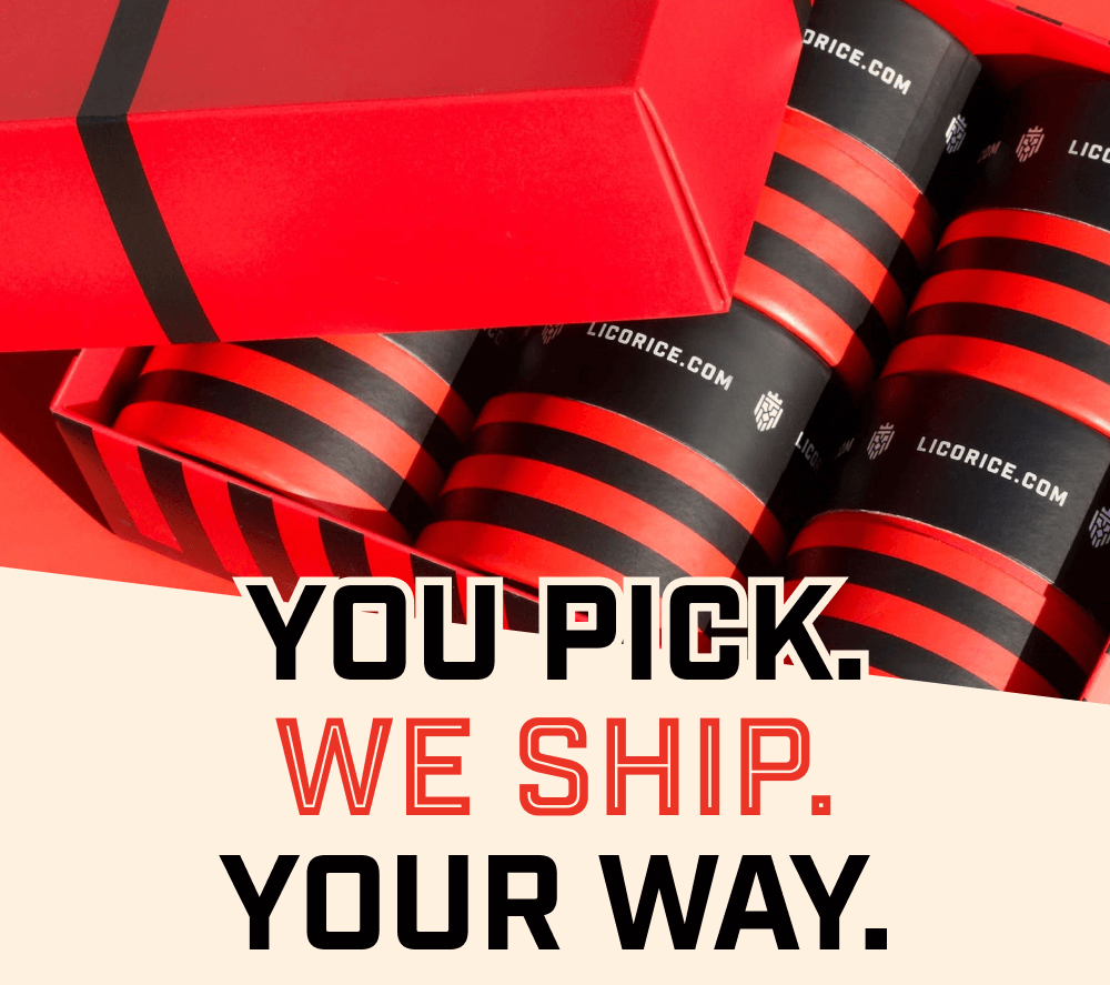 You Pick. We Ship. Your Way.