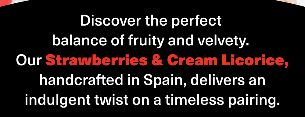 Discover Strawberries & Cream Licorice