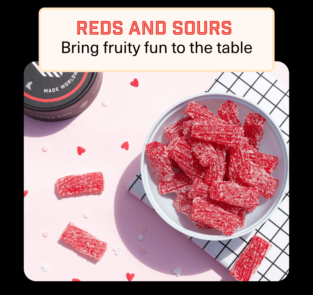 Shop Reds and Sours