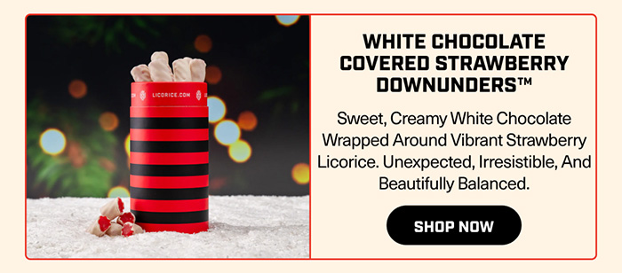 White Chocolate Strawberry DownUnders™