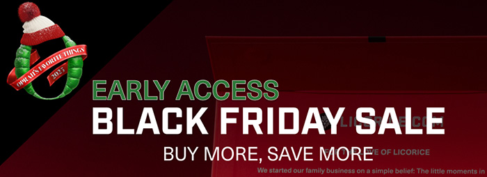 Early Access Black Friday Sale