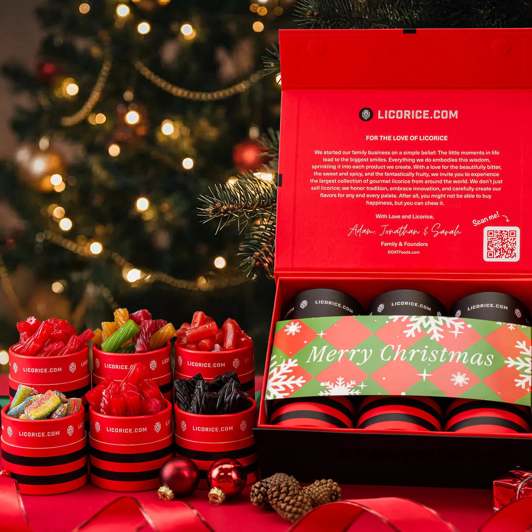 Image of Assorted Sampler Christmas Gift Box