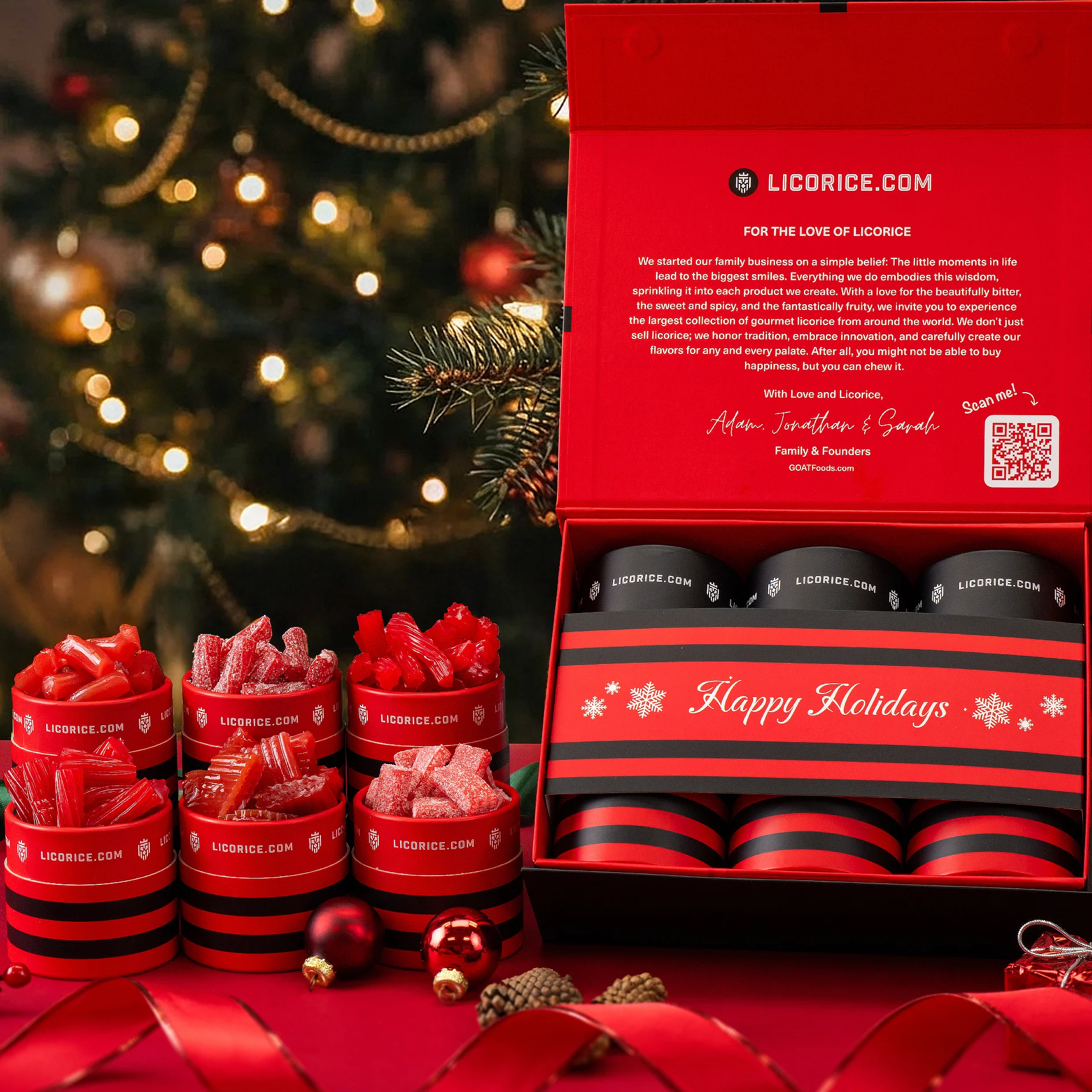 Image of Red Sampler Holiday Gift Box