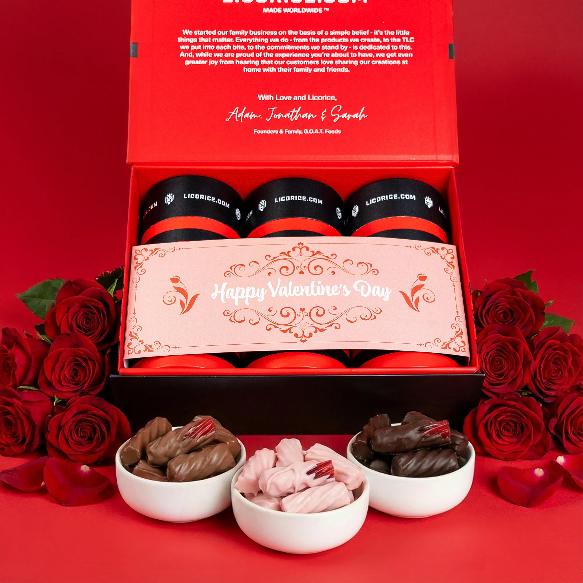 Image of Be Mine Chocolate Covered DownUnders™ Gift Box